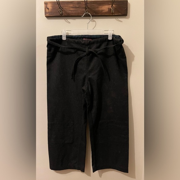 Ralph Lauren, Ralph wool wide cropped tie pants. Rare. - Picture 1 of 3